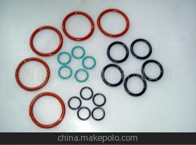 【供應(yīng)氟膠/硅膠O形圈】價(jià)格,廠家,圖片,密封圈,上海秉龍橡塑制品-